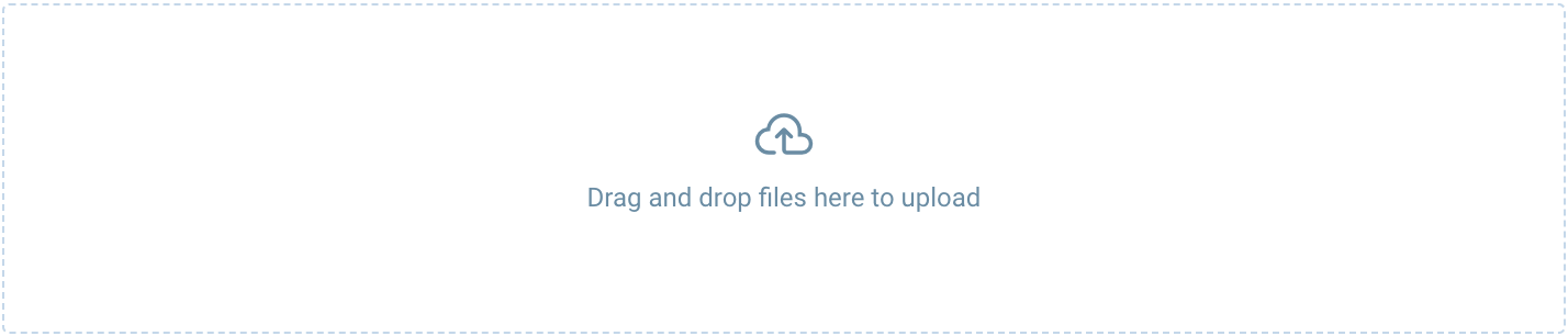 Drag and Drop file upload